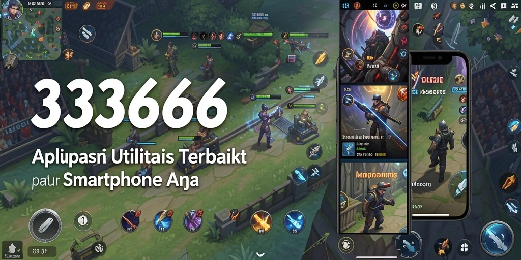 Tampilan antarmuka aplikasi Utility 333666 yang intuitif dan mudah digunakan.