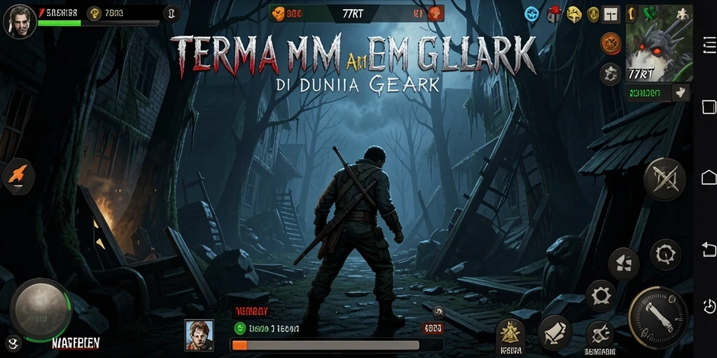 Tangkapan layar gameplay <strong>77RT</strong> yang menampilkan momen-momen menyeramkan.