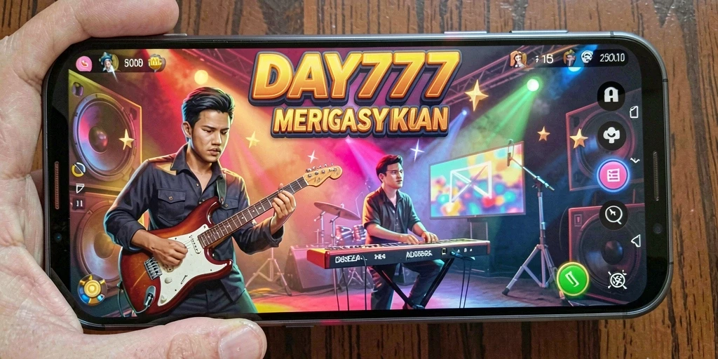 Tampilan gameplay DAY777 yang mengasyikkan dan penuh warna.