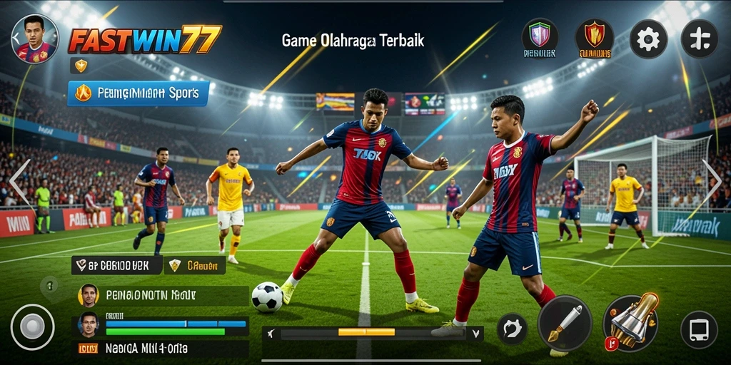 Gameplay FASTWIN77 yang menegangkan dengan aksi olahraga seru.