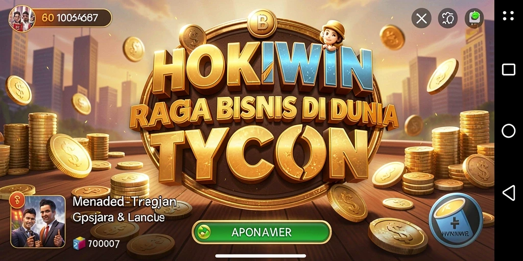 Tangkapan layar HOKIWIN menampilkan keseruan gameplay Tycoon.
