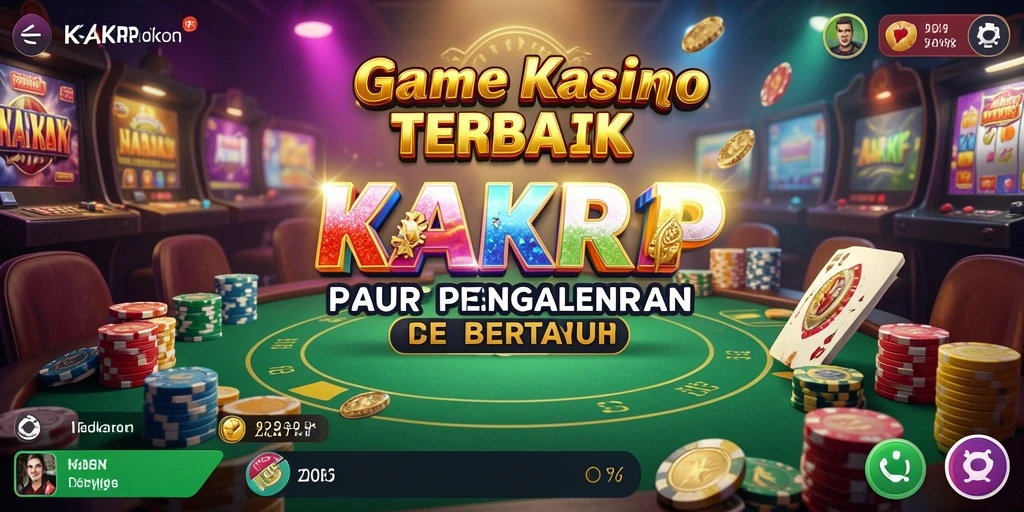 Tampilan gameplay KAKRP yang menarik dan mendebarkan.