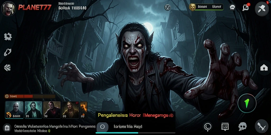 Gameplay menegangkan di dalam dunia horor PLANET77.