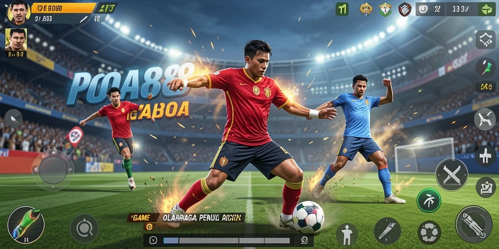 Tampilan gameplay POA88 yang seru dan kompetitif.