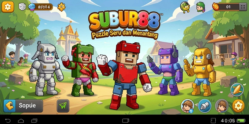 Screenshot game SUBUR88 menampilkan gameplay Puzzle yang seru dan menantang.
